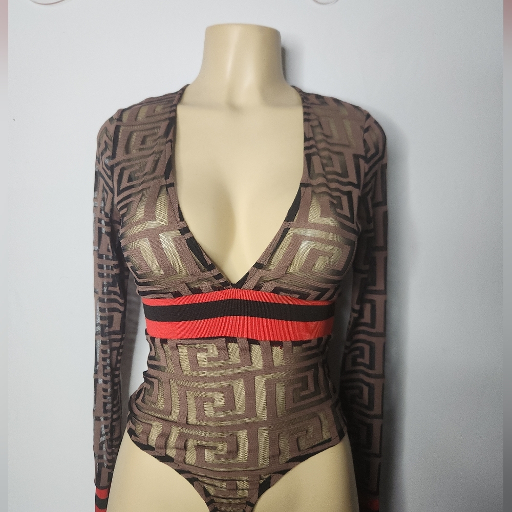 Fashion Nova mesh bodysuit